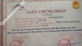ảnh đính kèm của gia sư