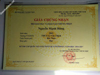 ảnh đính kèm của gia sư