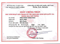 ảnh đính kèm của gia sư