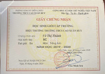 ảnh đính kèm của gia sư