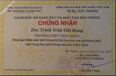 ảnh đính kèm của gia sư