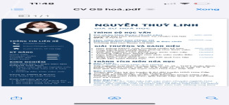 ảnh đính kèm của gia sư