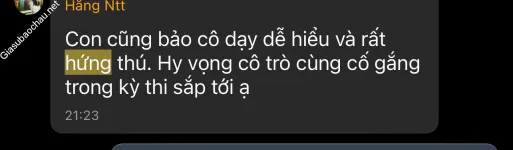 ảnh đính kèm của gia sư