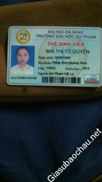 Gia sư giỏi Đại học Sư Phạm - Đại học Đà Nẵng chuyên dạy kèm môn Toán, Vật lý, Hóa