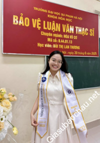 Giáo viên giỏi Đại học Sư phạm Hà Nội chuyên dạy kèm môn Toán, Vật Lý, Hóa, Khoa học